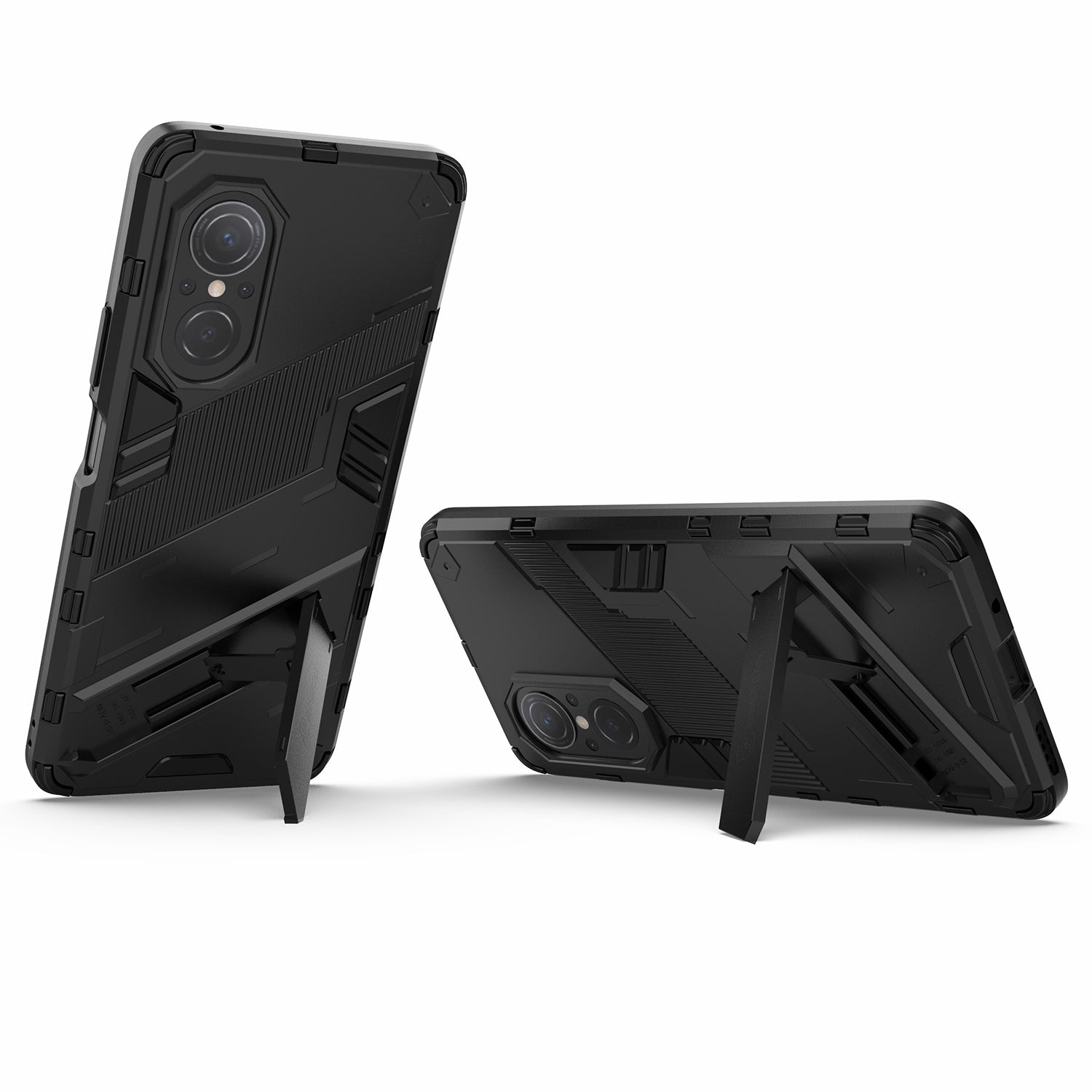 PC + TPU Combo Case Kickstand Design Protective Mobile Phone Case for Honor 50 SE/Huawei nova 9 SE