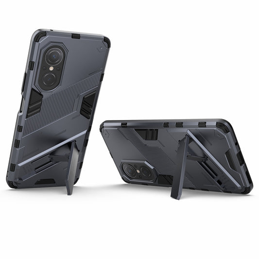 PC + TPU Combo Case Kickstand Design Protective Mobile Phone Case for Honor 50 SE/Huawei nova 9 SE