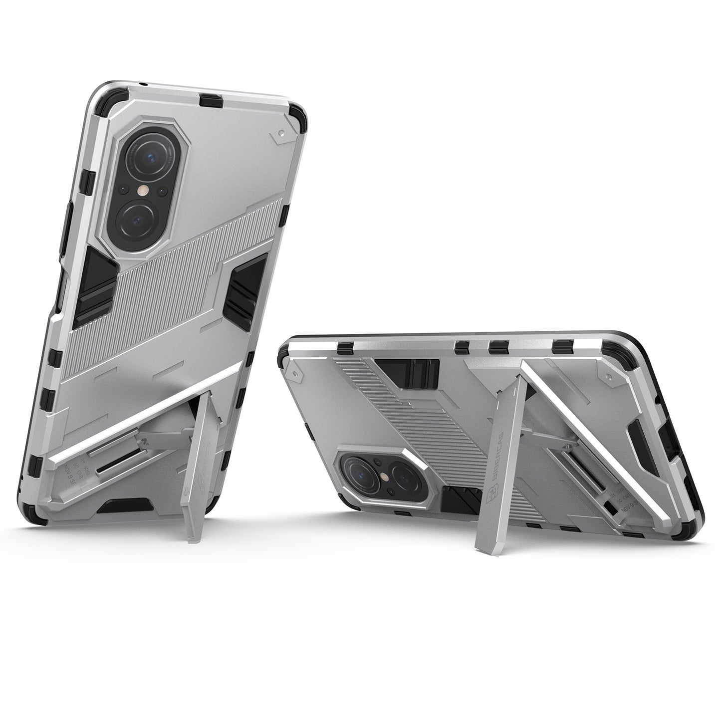 PC + TPU Combo Case Kickstand Design Protective Mobile Phone Case for Honor 50 SE/Huawei nova 9 SE
