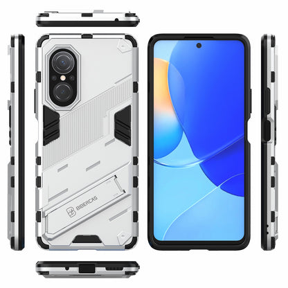 PC + TPU Combo Case Kickstand Design Protective Mobile Phone Case for Honor 50 SE/Huawei nova 9 SE