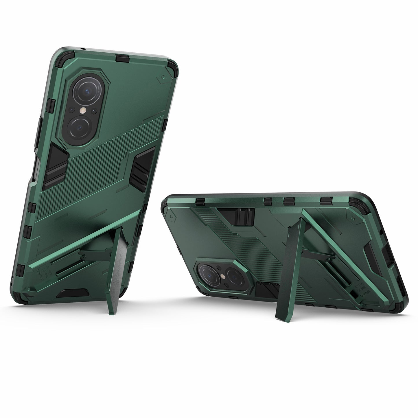 PC + TPU Combo Case Kickstand Design Protective Mobile Phone Case for Honor 50 SE/Huawei nova 9 SE