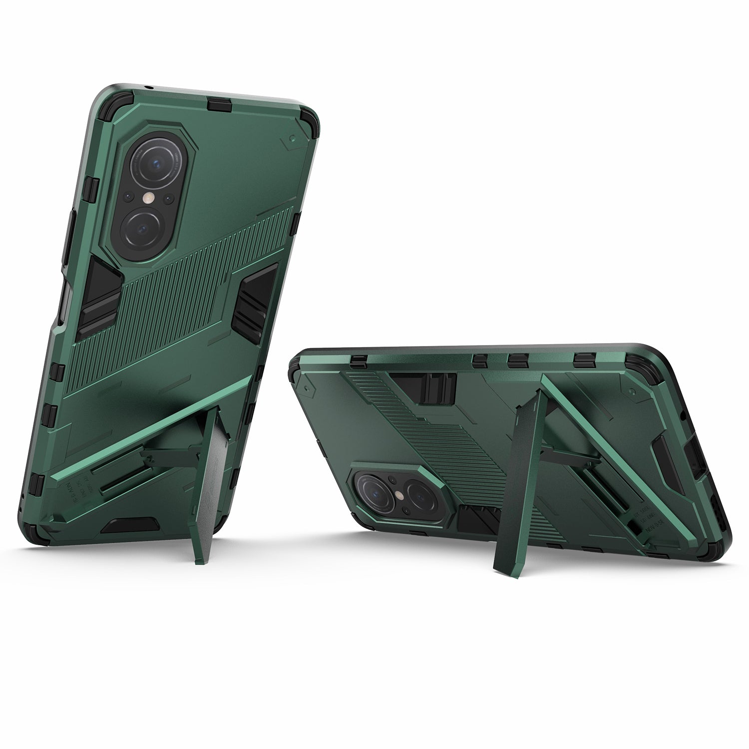 PC + TPU Combo Case Kickstand Design Protective Mobile Phone Case for Honor 50 SE/Huawei nova 9 SE