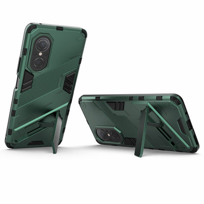 PC + TPU Combo Case Kickstand Design Protective Mobile Phone Case for Honor 50 SE/Huawei nova 9 SE