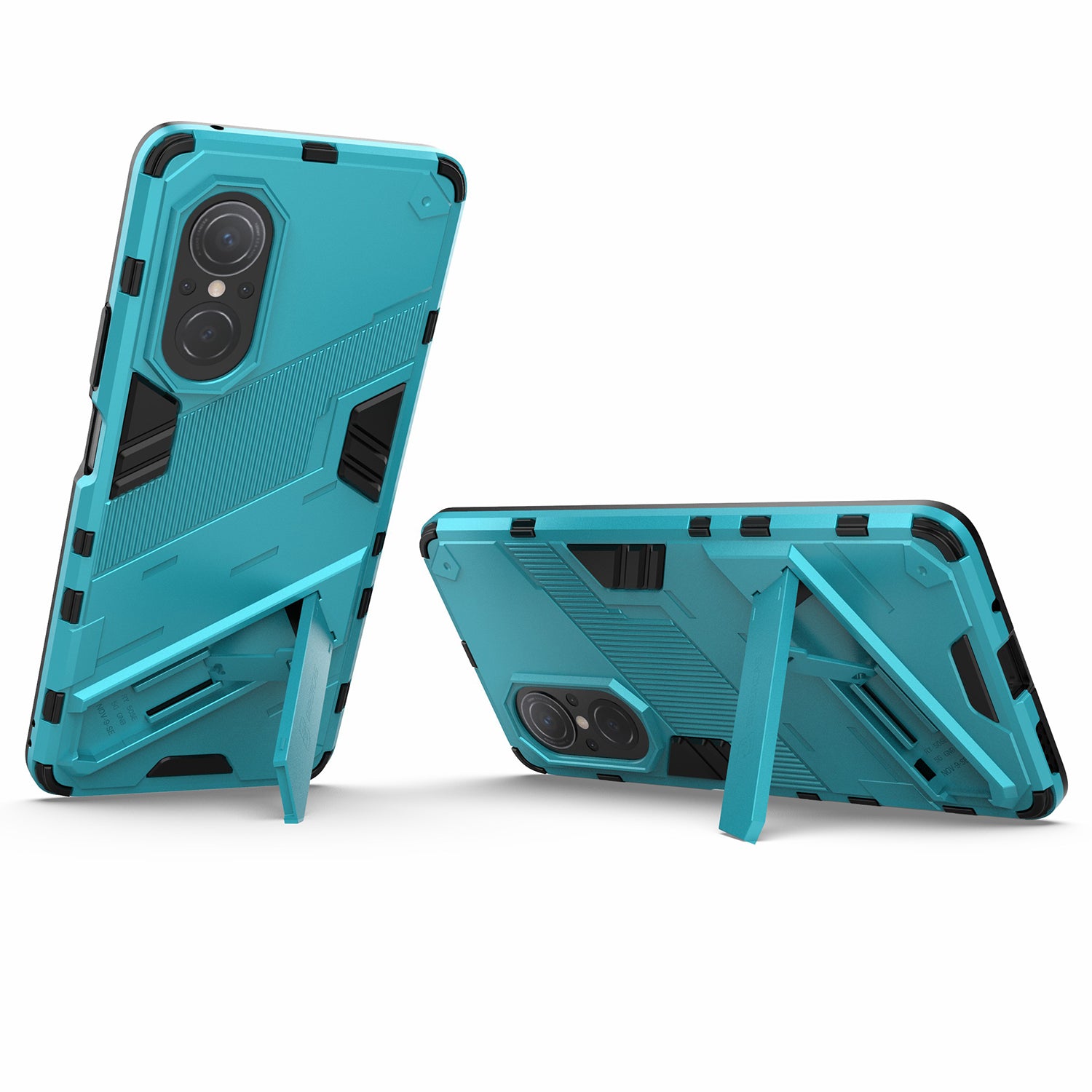 PC + TPU Combo Case Kickstand Design Protective Mobile Phone Case for Honor 50 SE/Huawei nova 9 SE