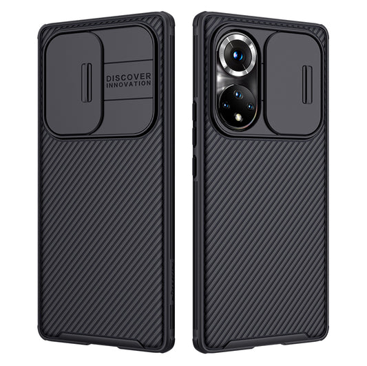 NILLKIN CamShield Pro PC + TPU Hybrid Anti-drop Cover Shell with Camera Cover for Honor 50 Pro / Huawei nova 9 Pro