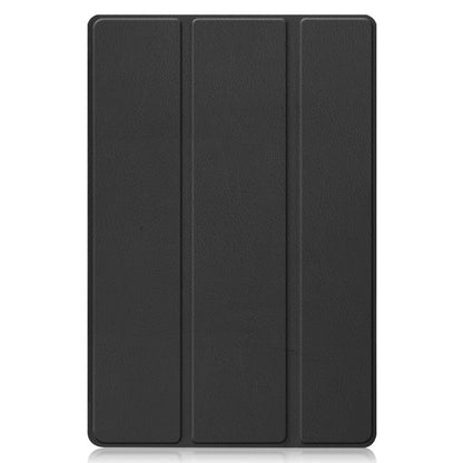 For Huawei MatePad 11 (2021) Protective Case Shockproof PU Leather Tablet Shell Three-fold Stand Cover Support Auto Wake/Sleep