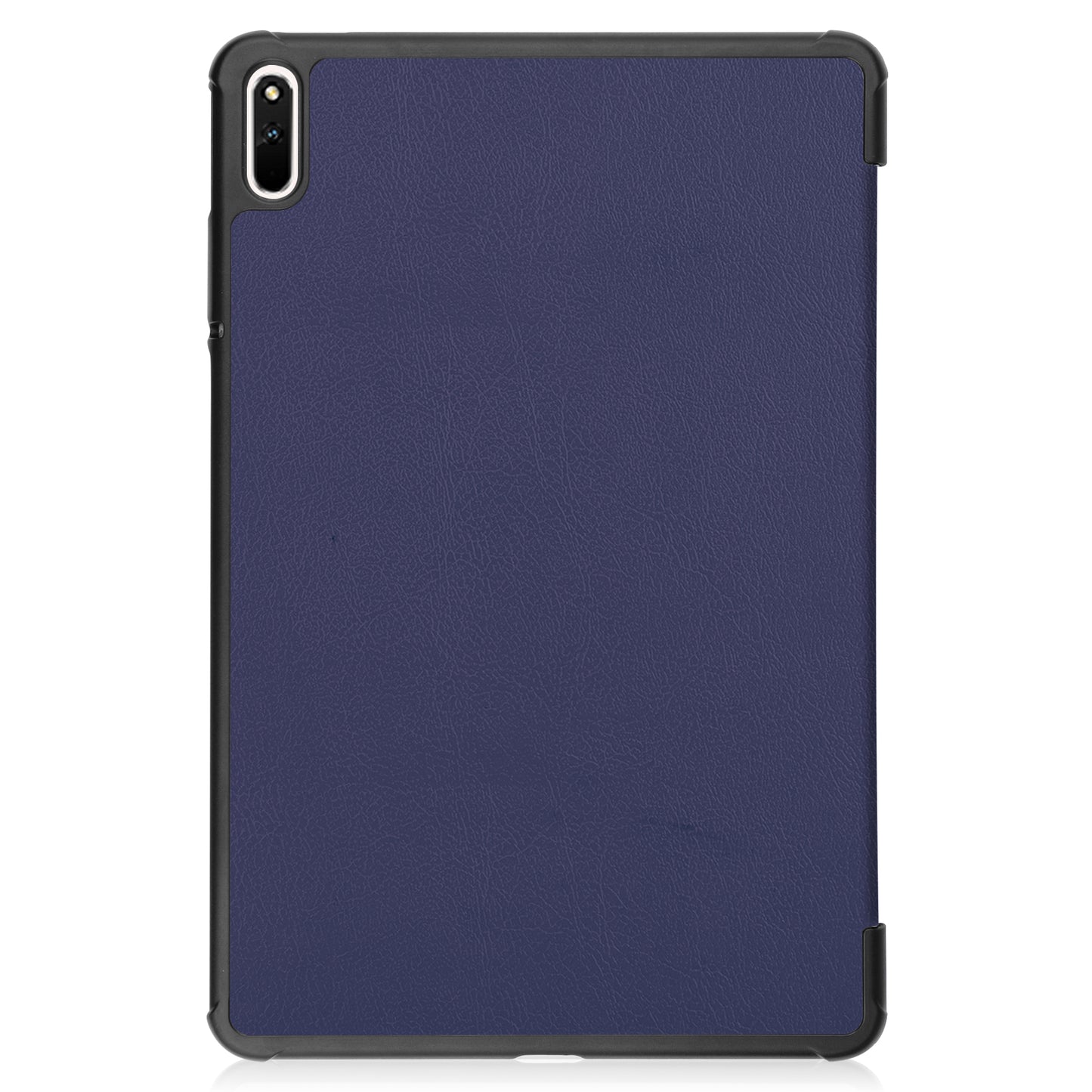 For Huawei MatePad 11 (2021) Protective Case Shockproof PU Leather Tablet Shell Three-fold Stand Cover Support Auto Wake/Sleep