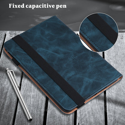 Stitching Line Design Leather Tablet Stand Cover with Card Holder for Huawei MediaPad T5 10.1