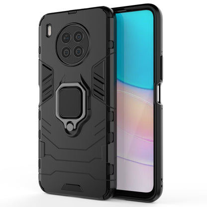 Ring Kickstand Hard PC Soft TPU Shockproof Protective Case for Huawei nova 8i (Global Version)/Honor 50 Lite