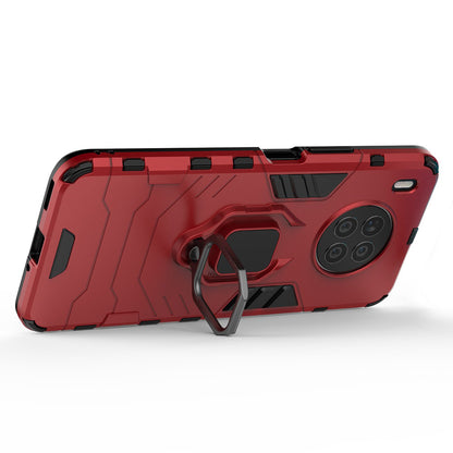 Ring Kickstand Hard PC Soft TPU Shockproof Protective Case for Huawei nova 8i (Global Version)/Honor 50 Lite