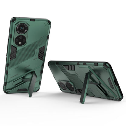 Kickstand Anti-Scratch Anti-Drop Stylish Dual Layer Hard PC Soft TPU Rugged Protective Phone Case for Huawei nova 9/ Honor 50