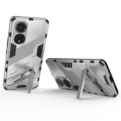 Kickstand Anti-Scratch Anti-Drop Stylish Dual Layer Hard PC Soft TPU Rugged Protective Phone Case for Huawei nova 9/ Honor 50
