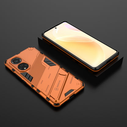 Kickstand Anti-Scratch Anti-Drop Stylish Dual Layer Hard PC Soft TPU Rugged Protective Phone Case for Huawei nova 9/ Honor 50