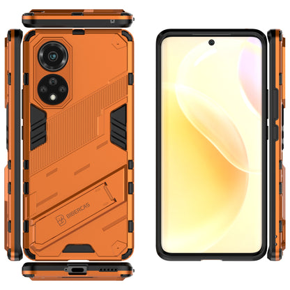 Kickstand Anti-Scratch Anti-Drop Stylish Dual Layer Hard PC Soft TPU Rugged Protective Phone Case for Huawei nova 9/ Honor 50