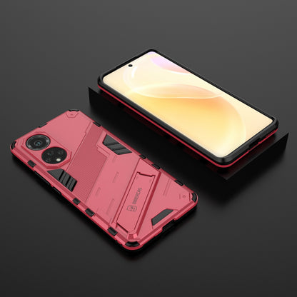 Kickstand Anti-Scratch Anti-Drop Stylish Dual Layer Hard PC Soft TPU Rugged Protective Phone Case for Huawei nova 9/ Honor 50