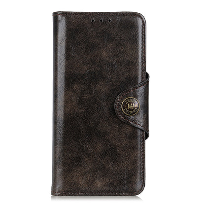 KHAZNEH Shock Resistant Magnetic Clasp Closure PU Leather Phone Cover Shell with Stand Wallet for Honor 50