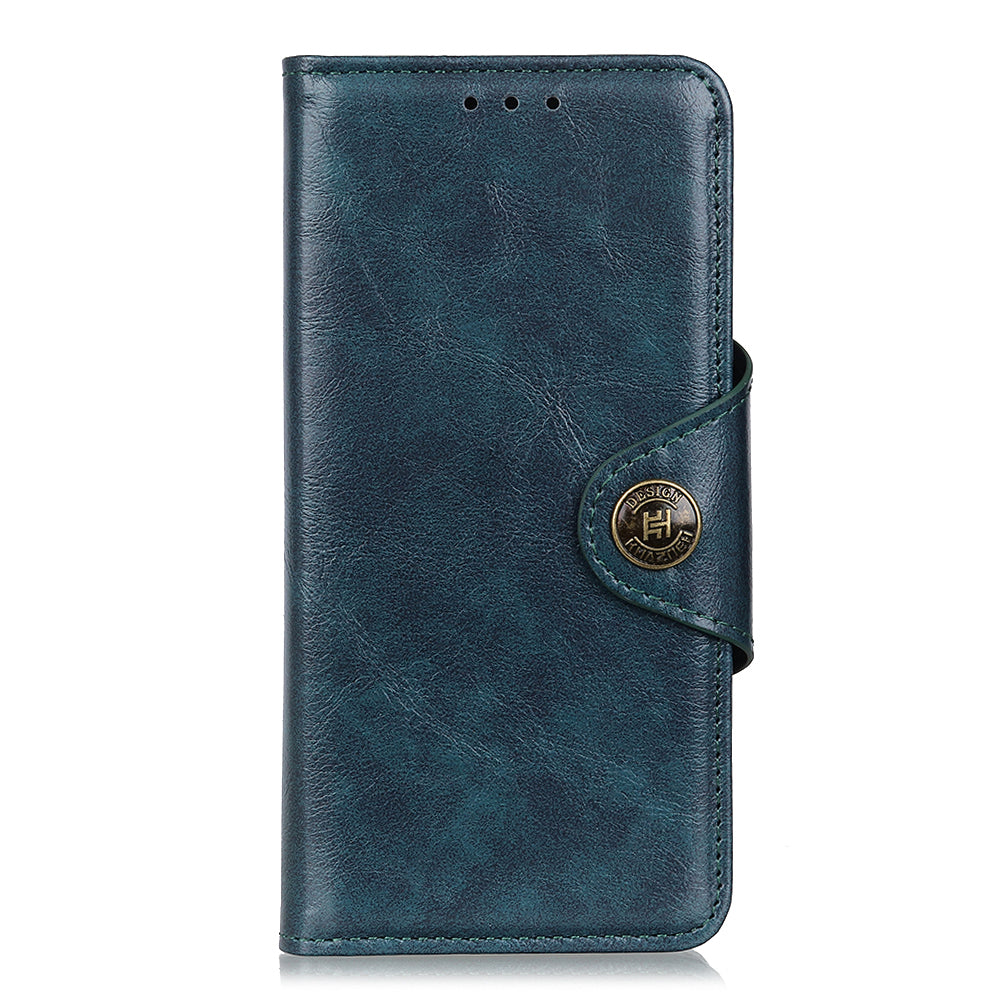 KHAZNEH Shock Resistant Magnetic Clasp Closure PU Leather Phone Cover Shell with Stand Wallet for Honor 50