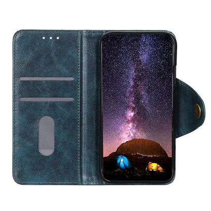 KHAZNEH Shock Resistant Magnetic Clasp Closure PU Leather Phone Cover Shell with Stand Wallet for Honor 50