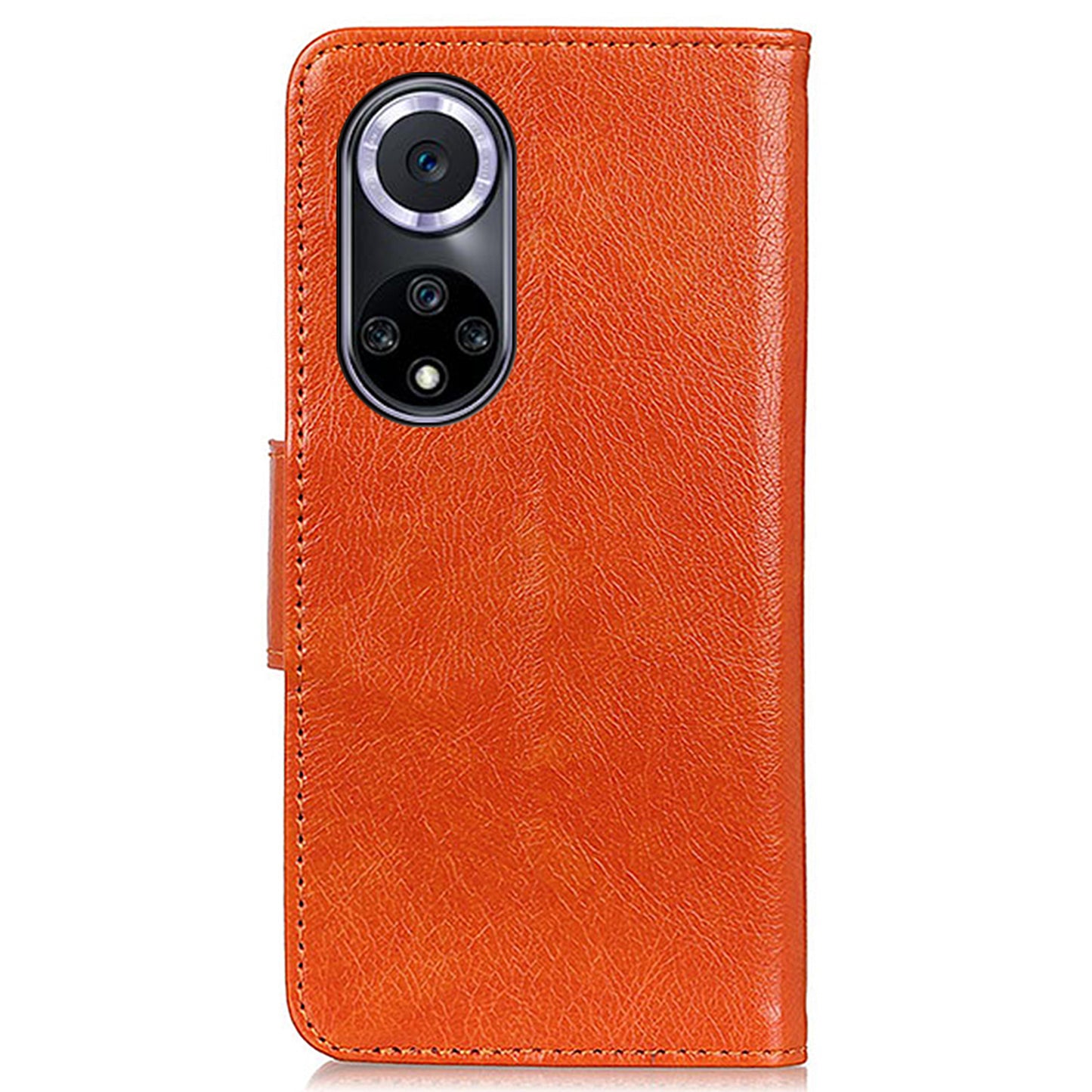 For Honor 50 Nappa Texture Split Leather Wallet Soft TPU Shockproof Protective Stand Flip Phone Case