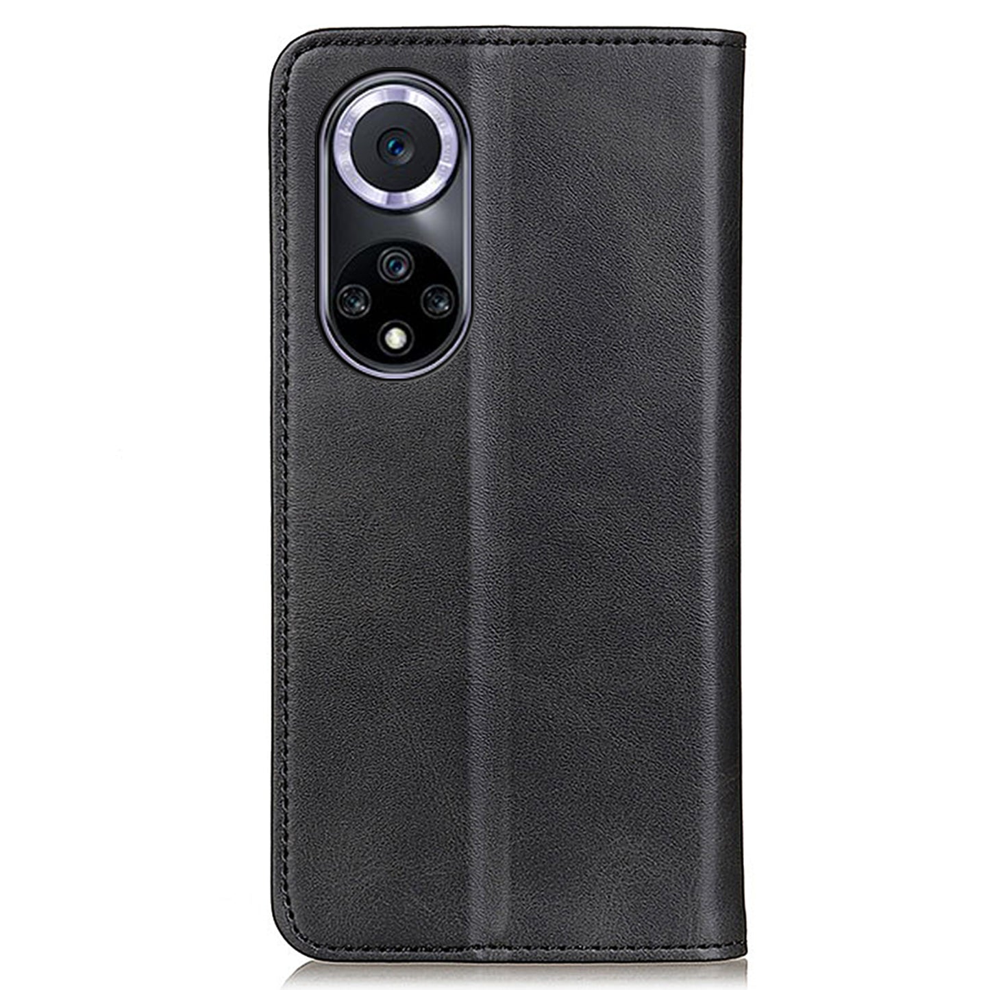 Magnetic Auto-absorbed Phone Case Shockproof Stand Split Leather Wallet Flip Phone Protective Cover for Honor 50