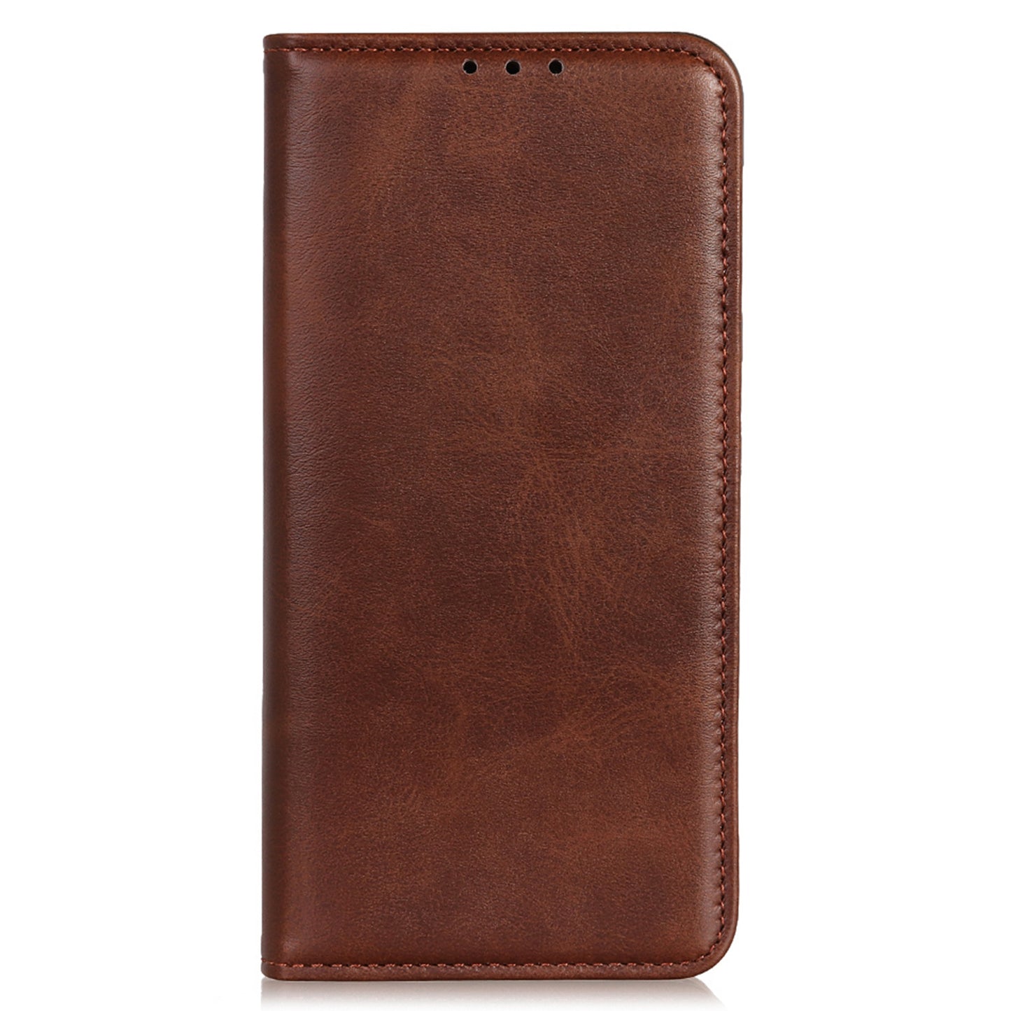 Magnetic Auto-absorbed Phone Case Shockproof Stand Split Leather Wallet Flip Phone Protective Cover for Honor 50