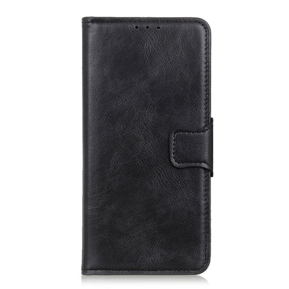 Crazy Horse Texture Magnetic Closure Leather Case Phone Cover with Stand Wallet for Honor 50