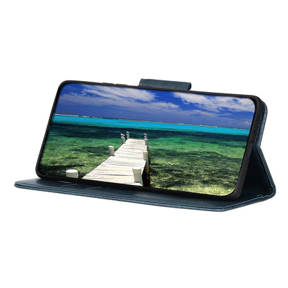 Crazy Horse Texture Magnetic Closure Leather Case Phone Cover with Stand Wallet for Honor 50