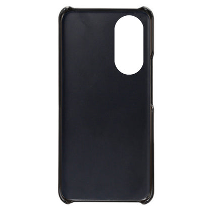 KSQ Quality PU Leather and Hard PC Phone Case Phone Cover with Dual Card Slots for Huawei nova 9 Pro / Honor 50 Pro