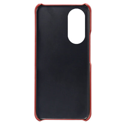 KSQ Quality PU Leather and Hard PC Phone Case Phone Cover with Dual Card Slots for Huawei nova 9 Pro / Honor 50 Pro