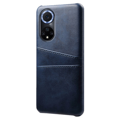 KSQ Quality PU Leather and Hard PC Phone Case Phone Cover with Dual Card Slots for Huawei nova 9 Pro / Honor 50 Pro