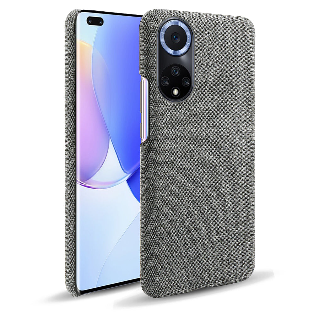 KSQ Scratch Resistant Phone Shell Cloth Coated Plastic Phone Case for Huawei nova 9 / Honor 50