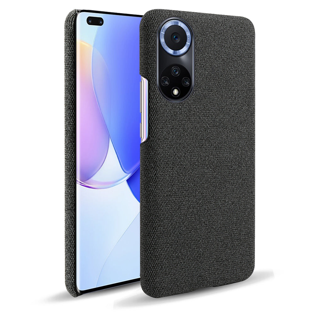 KSQ Scratch Resistant Phone Shell Cloth Coated Plastic Phone Case for Huawei nova 9 / Honor 50