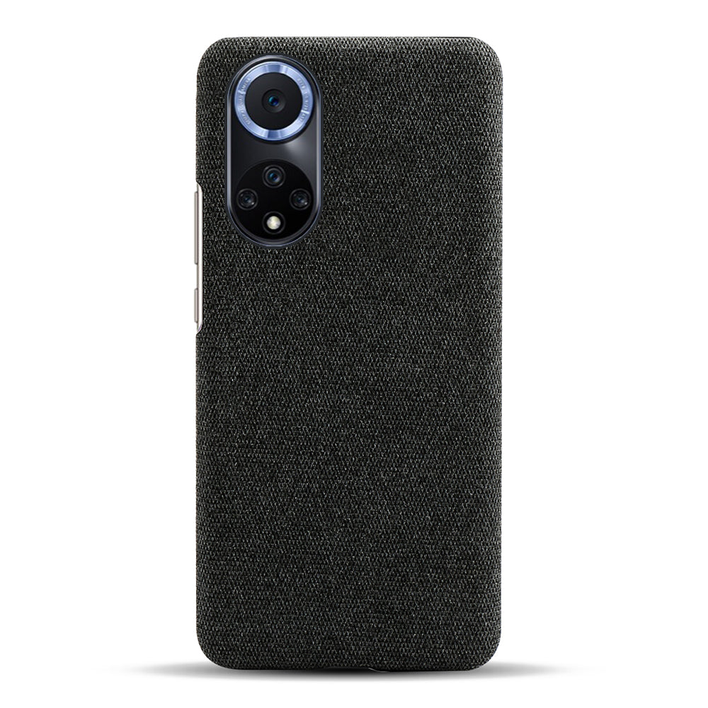 KSQ Scratch Resistant Phone Shell Cloth Coated Plastic Phone Case for Huawei nova 9 / Honor 50