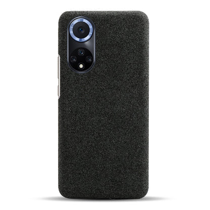 KSQ Scratch Resistant Phone Shell Cloth Coated Plastic Phone Case for Huawei nova 9 / Honor 50