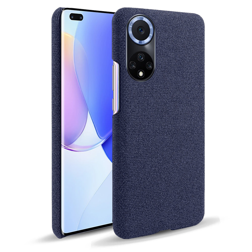 KSQ Scratch Resistant Phone Shell Cloth Coated Plastic Phone Case for Huawei nova 9 / Honor 50