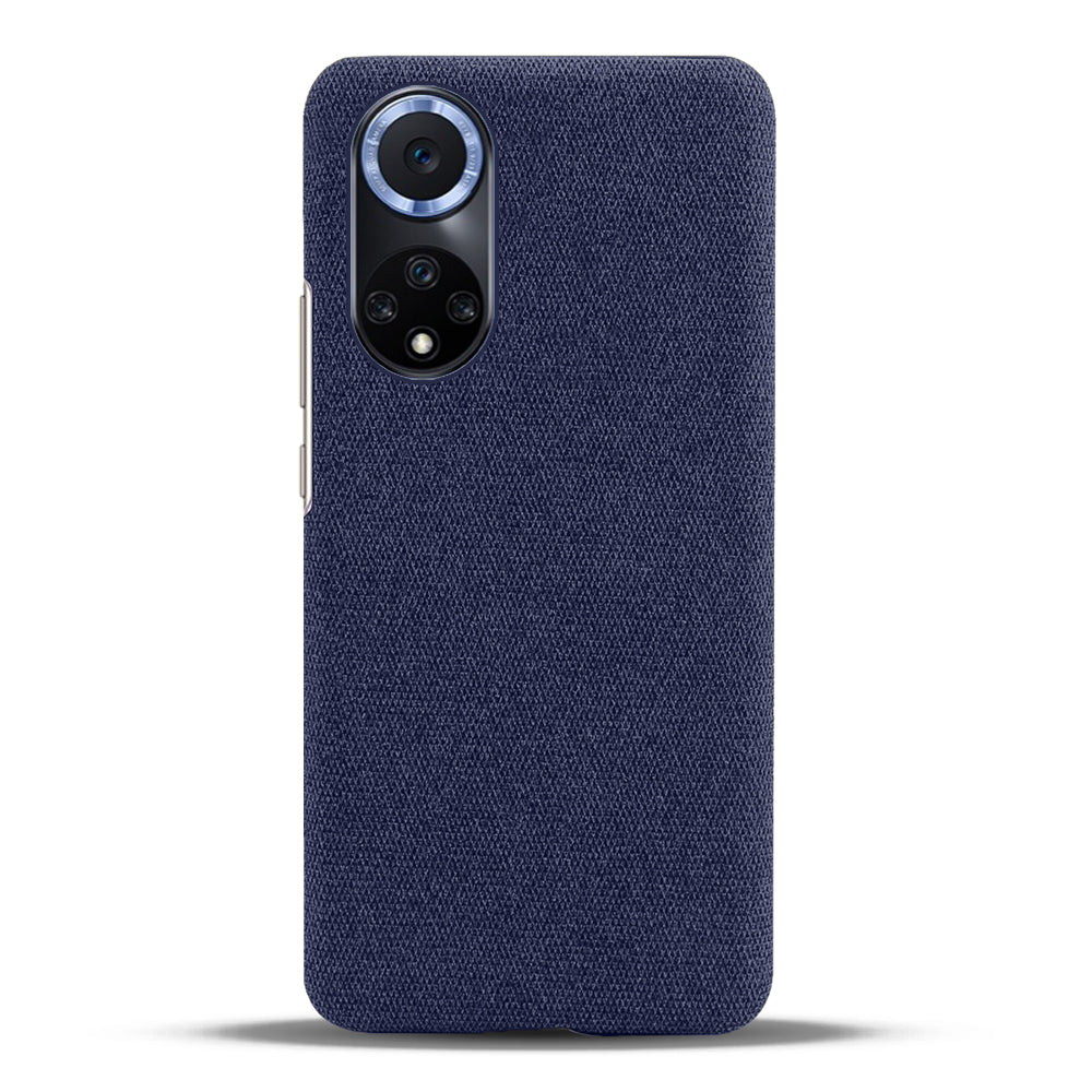 KSQ Scratch Resistant Phone Shell Cloth Coated Plastic Phone Case for Huawei nova 9 / Honor 50