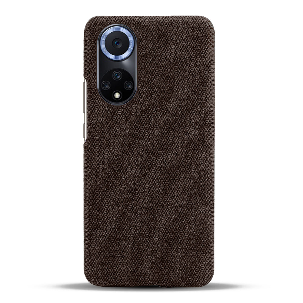 KSQ Scratch Resistant Phone Shell Cloth Coated Plastic Phone Case for Huawei nova 9 / Honor 50