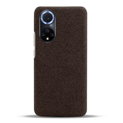 KSQ Scratch Resistant Phone Shell Cloth Coated Plastic Phone Case for Huawei nova 9 / Honor 50
