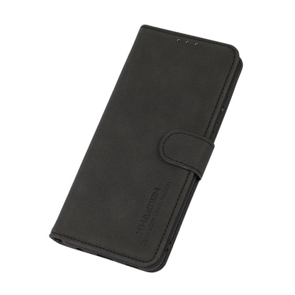 KHAZNEH Wallet Design Delicate Textured Leather Phone Cover Case with Adjustable Stand for Huawei nova 8i/Honor 50 Lite