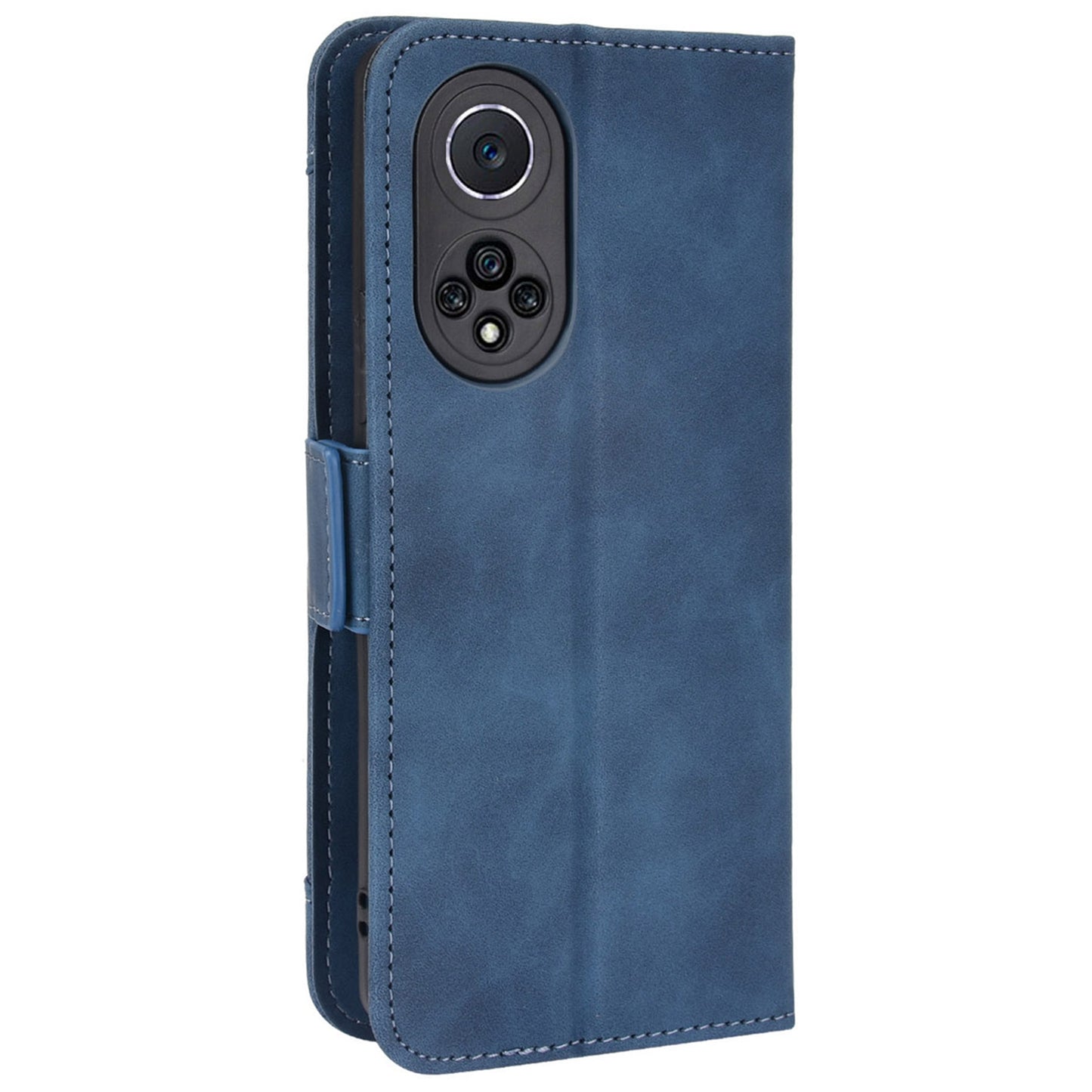 Special Phone Case Magnetic Closure Multiple Card Slots Design PU Leather Wallet Phone Cover for Huawei nova 9 Pro / Honor 50 Pro