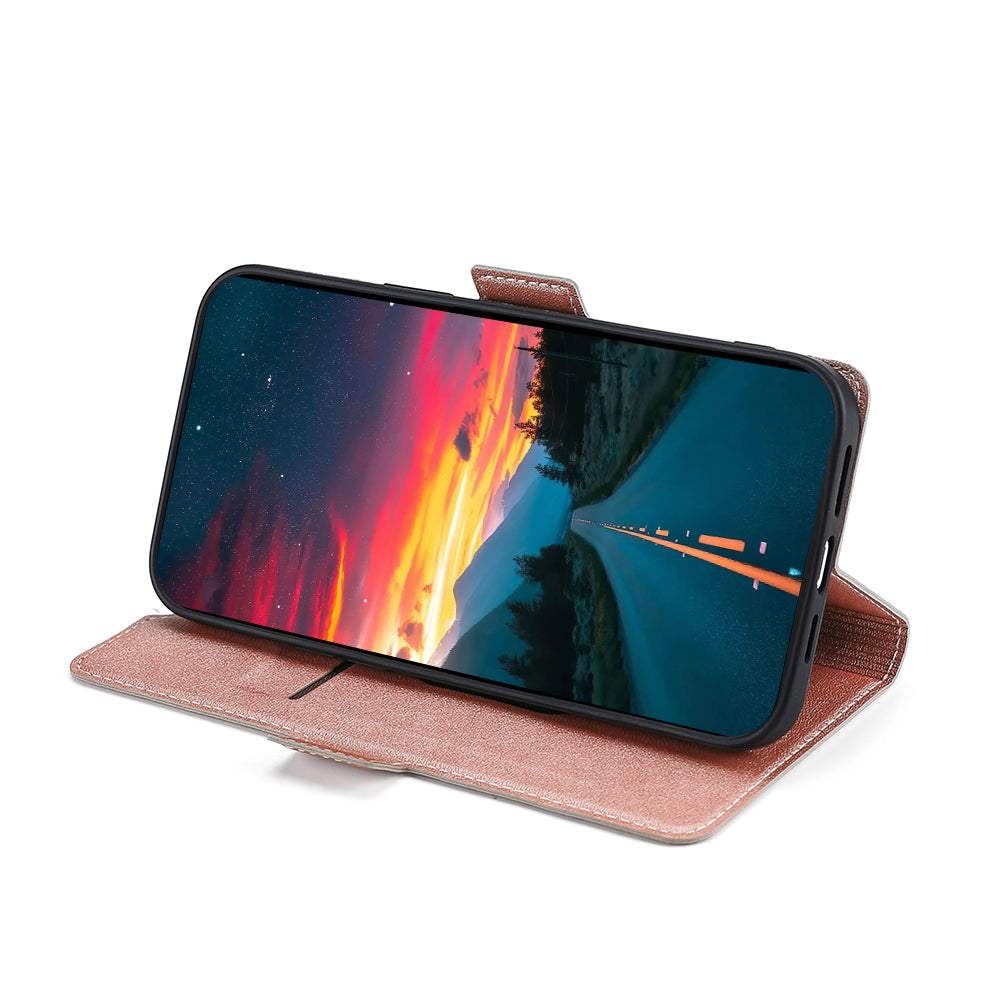 Strong Magnetic Closure Phone Cover Ultra-thin Leather Phone Case with Stand for Honor 50