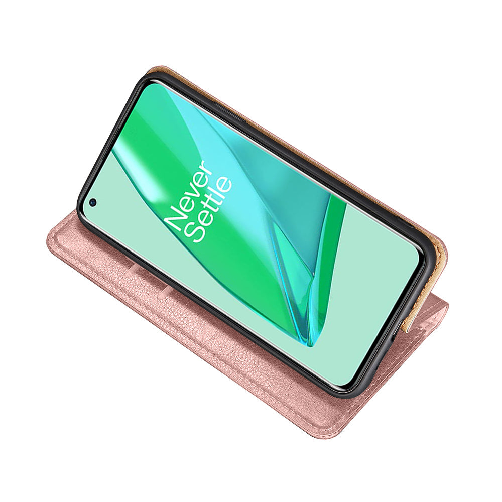 Full Body Protection Magnetic Auto Closing Leather Phone Wallet Case Stand Shell for Honor 50 Pro
