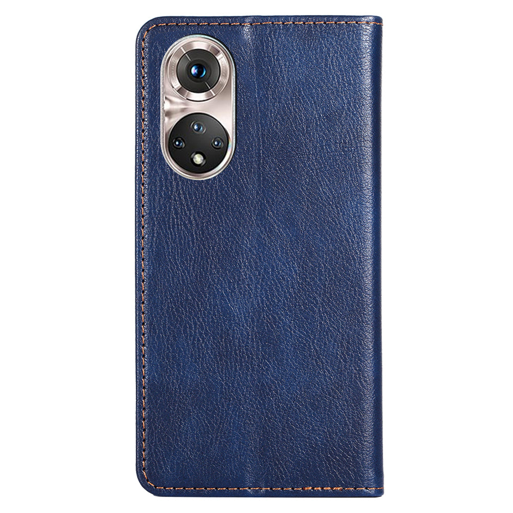 Full Body Protection Magnetic Auto Closing Leather Phone Wallet Case Stand Shell for Honor 50 Pro