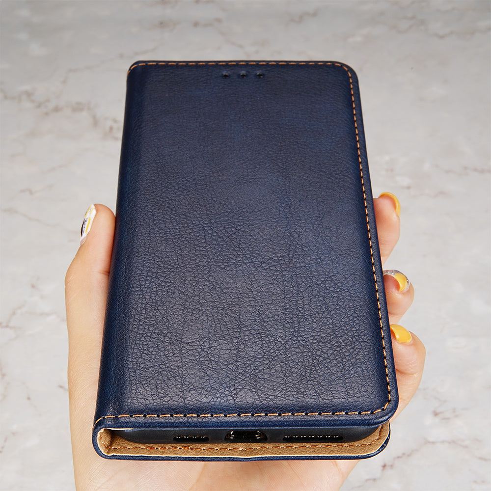 Full Body Protection Magnetic Auto Closing Leather Phone Wallet Case Stand Shell for Honor 50 Pro