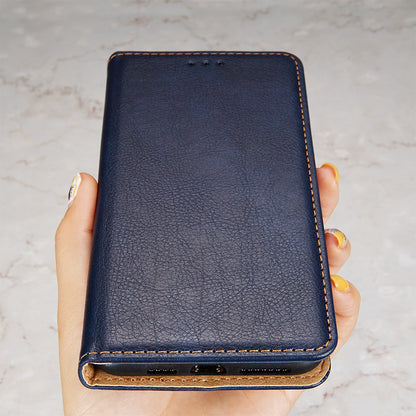 Full Body Protection Magnetic Auto Closing Leather Phone Wallet Case Stand Shell for Honor 50 Pro