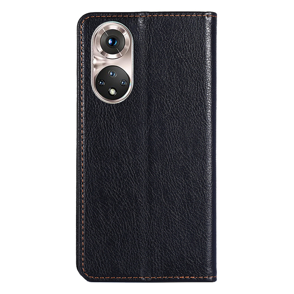 Full Body Protection Magnetic Auto Closing Leather Phone Wallet Case Stand Shell for Honor 50 Pro