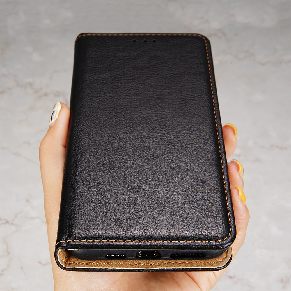 Full Body Protection Magnetic Auto Closing Leather Phone Wallet Case Stand Shell for Honor 50 Pro