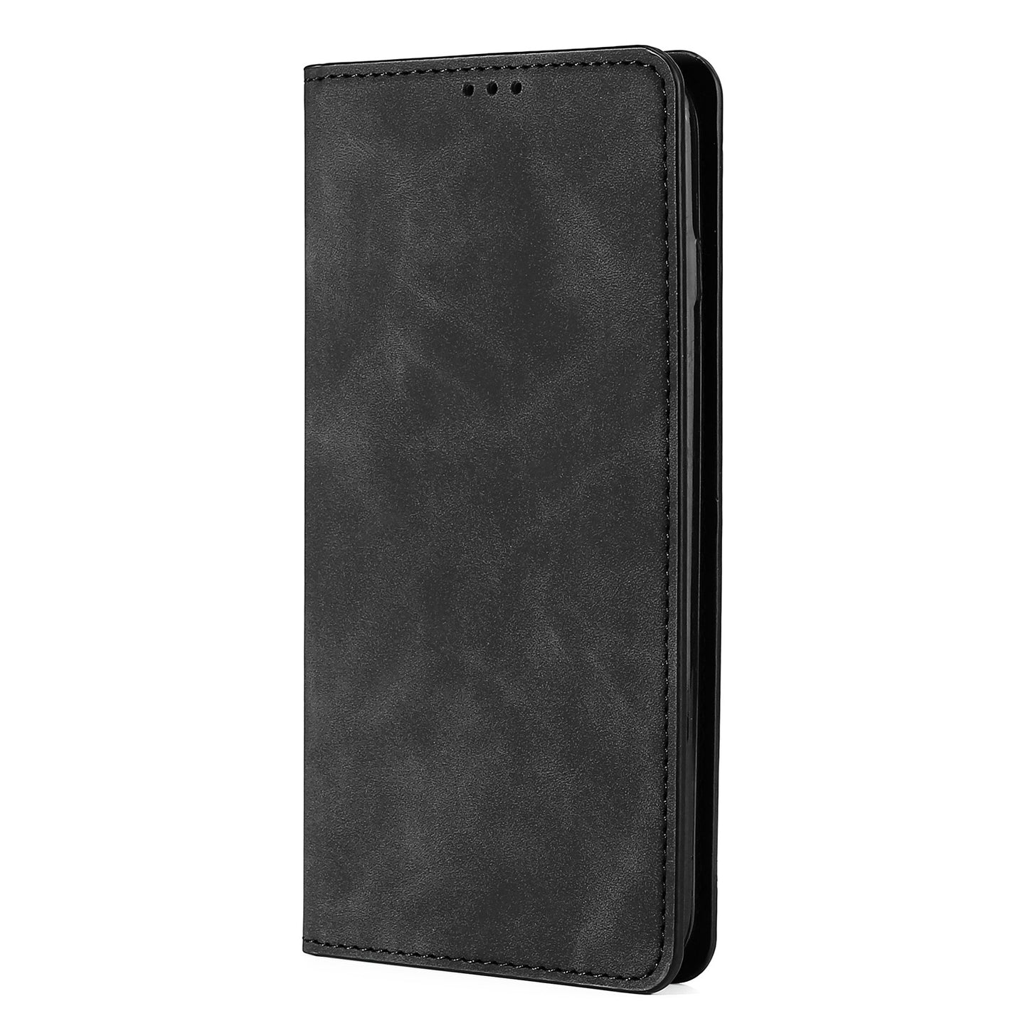 Skin-touch Feeling Magnetic Auto Closing Card Slots PU Leather Stand Phone Protector Case for Honor 50