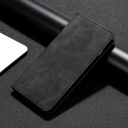 Skin-touch Feeling Magnetic Auto Closing Card Slots PU Leather Stand Phone Protector Case for Honor 50
