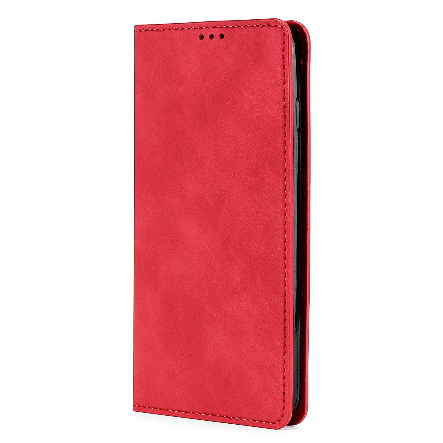 Skin-touch Feeling Magnetic Auto Closing Card Slots PU Leather Stand Phone Protector Case for Honor 50
